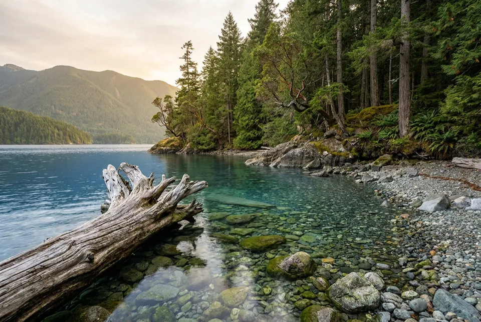 Driftwood Beach, representative imagery